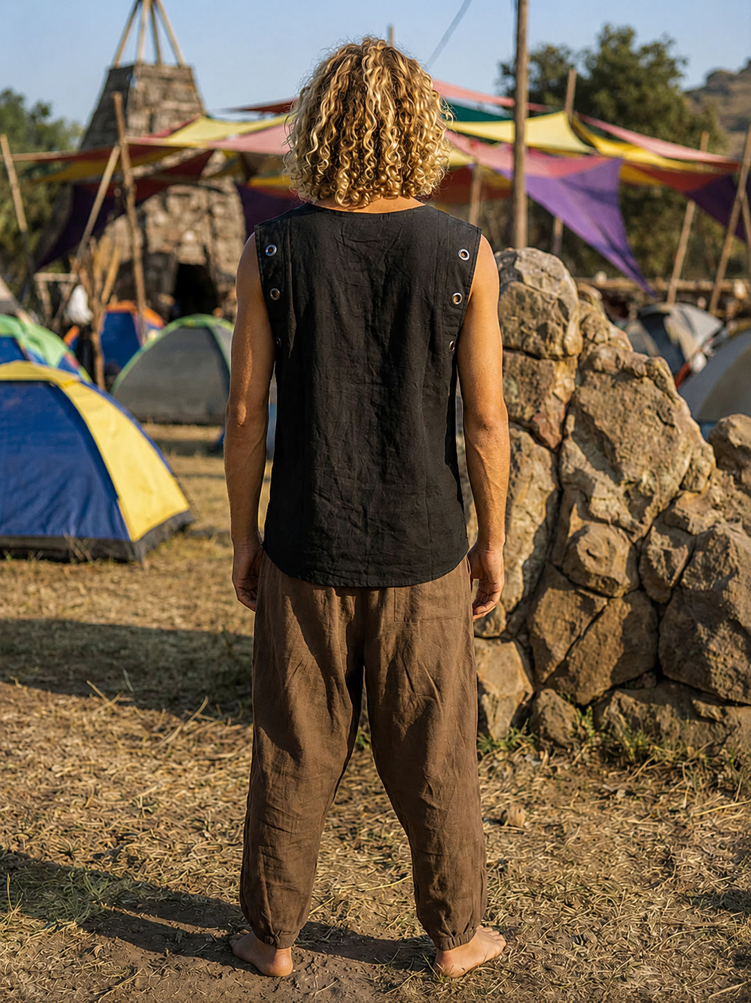 Regal Sleeveless T-Shirt